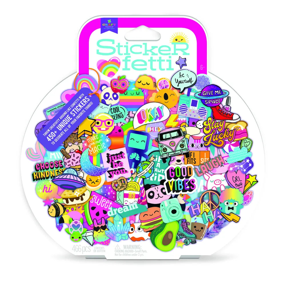 Craft-tastic Sticker It Up Sticker Book | Good Vibes