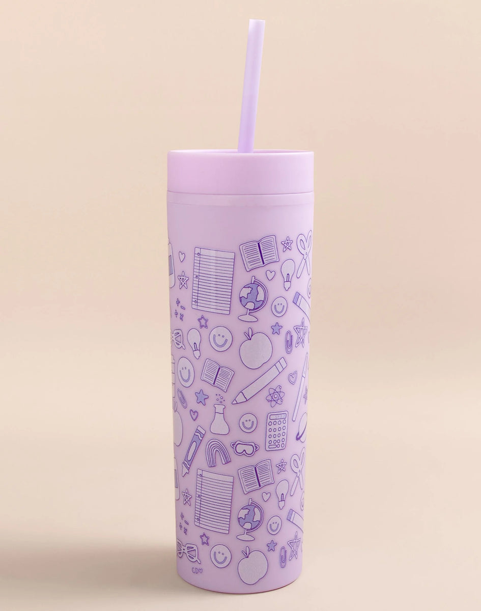 Classroom Icons Acrylic Tumbler – So Chic Boutique