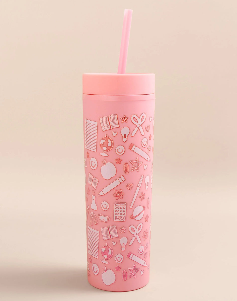 Classroom Icons Acrylic Tumbler – So Chic Boutique