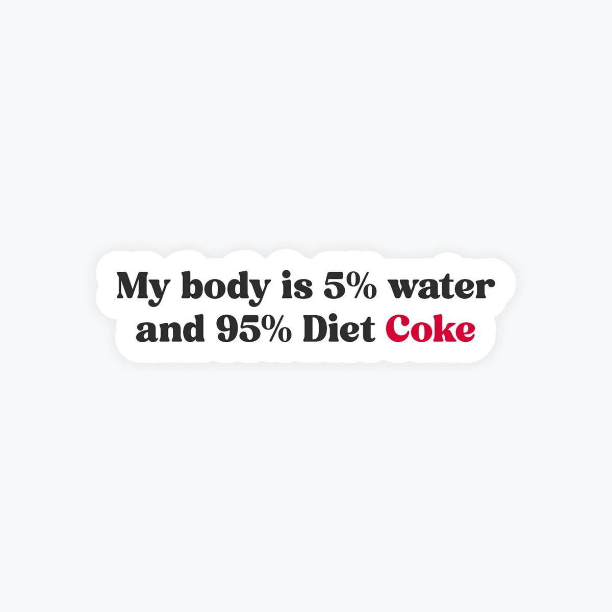 Diet Coke Sticker – So Chic Boutique