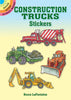 Construction Trucks Stickers Book