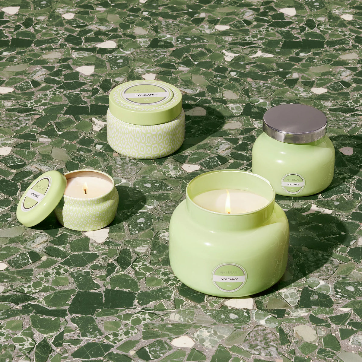Volcano Iced Matcha Jar Candles