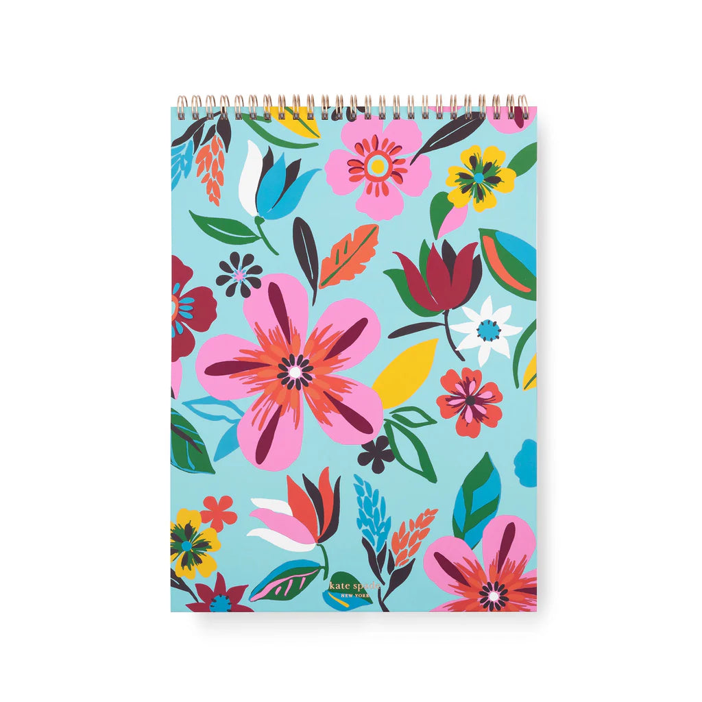 Safari Floral Top Spiral Large Notebook Kate Spade So Chic Boutique
