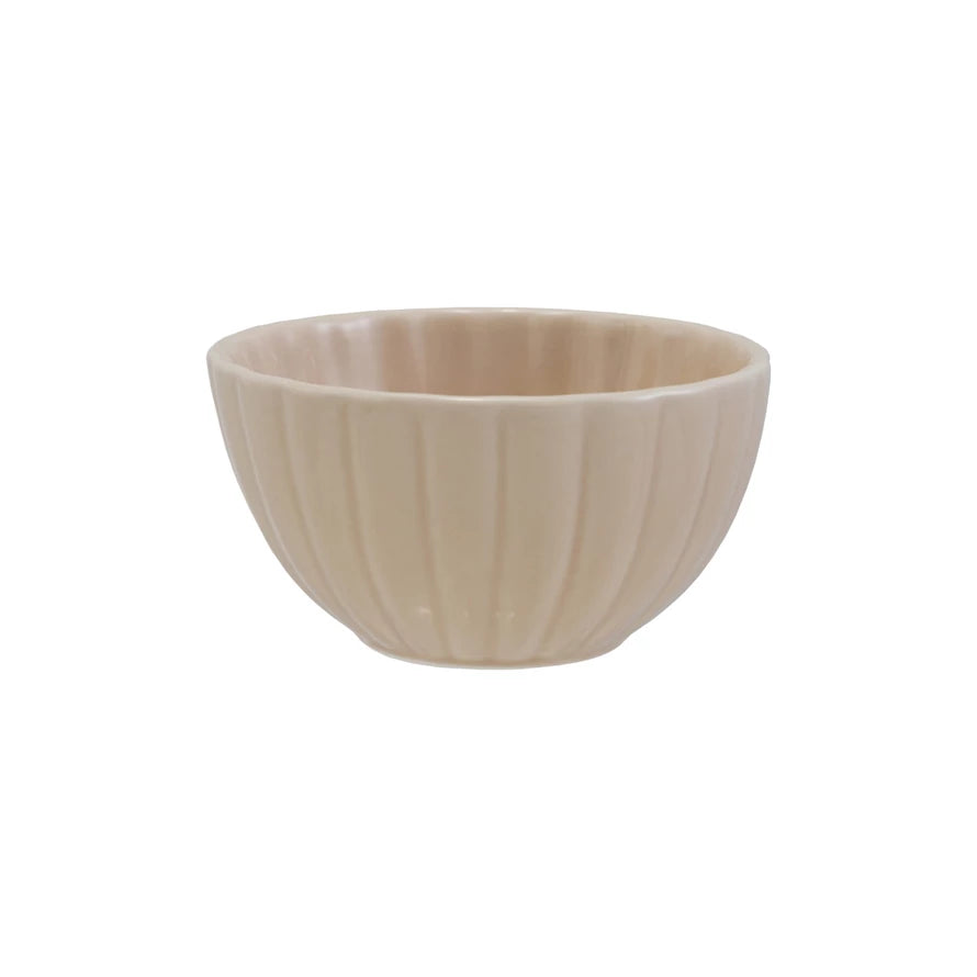 Stoneware Ribbed Bowls – So Chic Boutique