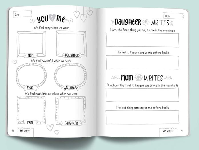 Love, Mom And Me - A Mother And Daughter Journal – So Chic Boutique