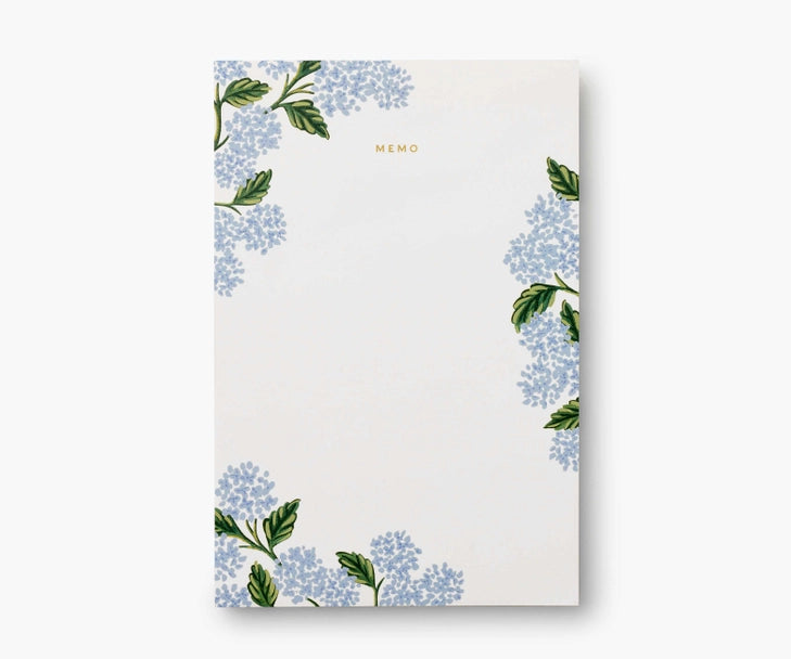 ♡hydrangea メモ♡ Hydrangea Memo Notepad – So Chic Boutique